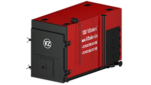 Отопительные котлы ТЗВК на соломе мощностью от 0,6 до 5 Гкал/ч.